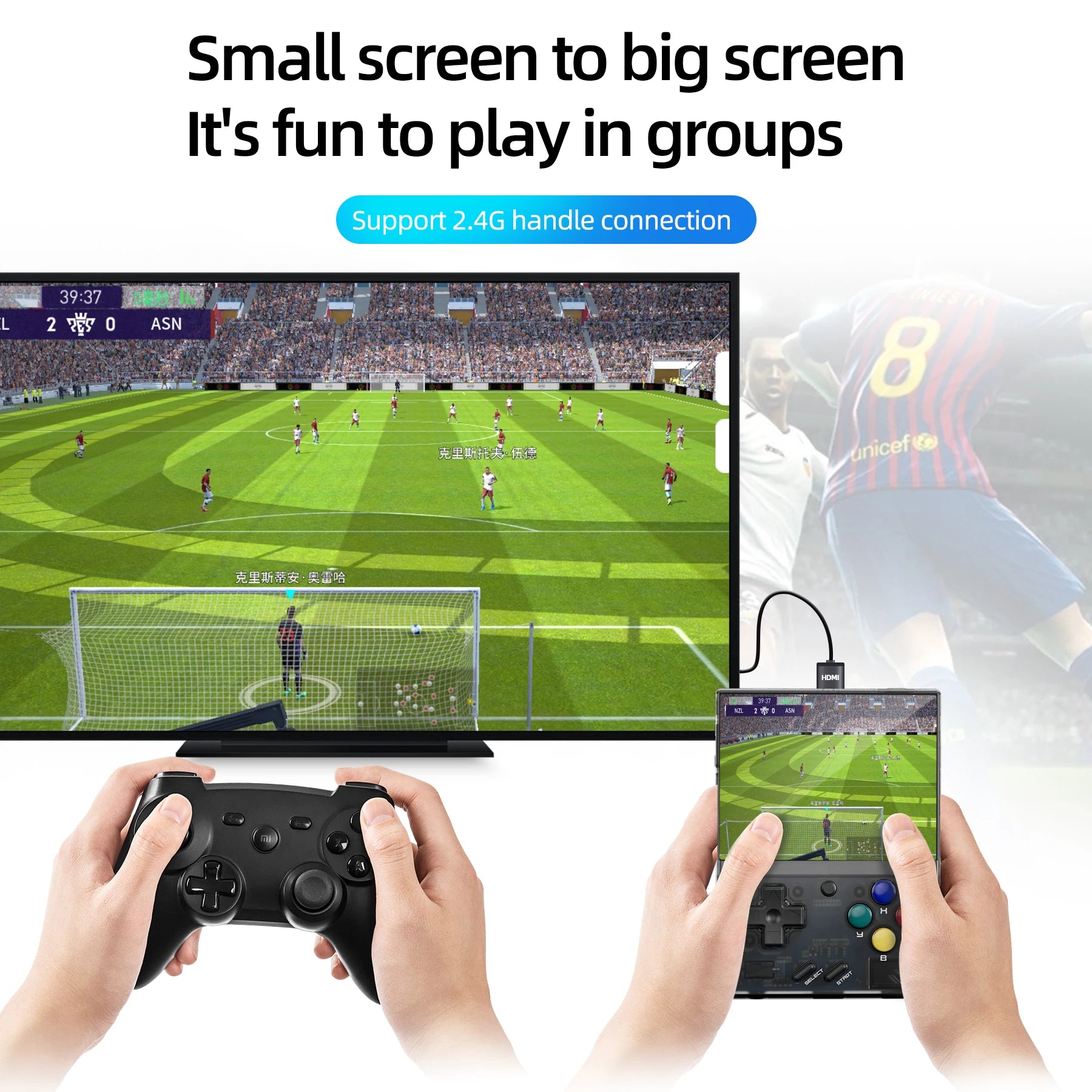 Consola de juegos portátil MIYOO Mini Plus, pantalla IPS clásica de 3,5 pulgadas, sistema Linux, regalo de Navidad, consola de juegos retro