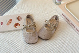 2026 Summer Kids Shoes Girls Sandals Lace Floral Princess Shoes Children Soft Sole Flat Party Dress Breathable Shoes