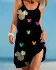 Disney Women Plus Size Clothing Dresses For Women Summer Dress 2024 Plus Size Party Dresses 7xl 8xl 9xl Woman Elegant Dress 