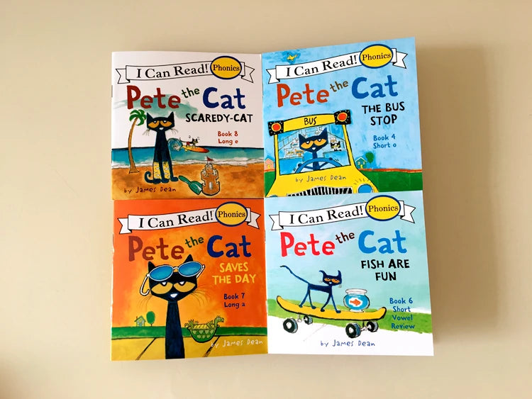 I Can Read Phonics 12 Books/Set My Very First Picture Books English Story Pocket Book for Children Kids Baby Montessori Reading