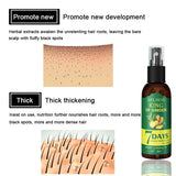 Ginger Hair Growth Serum Sprayer Fast Hair Growth Dense Regrowth Ginger Serum Oil Natural Hair Growth Accelerator For Stronger