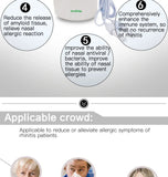 Rhinitis Relief Instrument Sinusitis Therapy Massage Machine Hay fever Low Frequency Pulse Laser Pen Nose Treatment Health Care