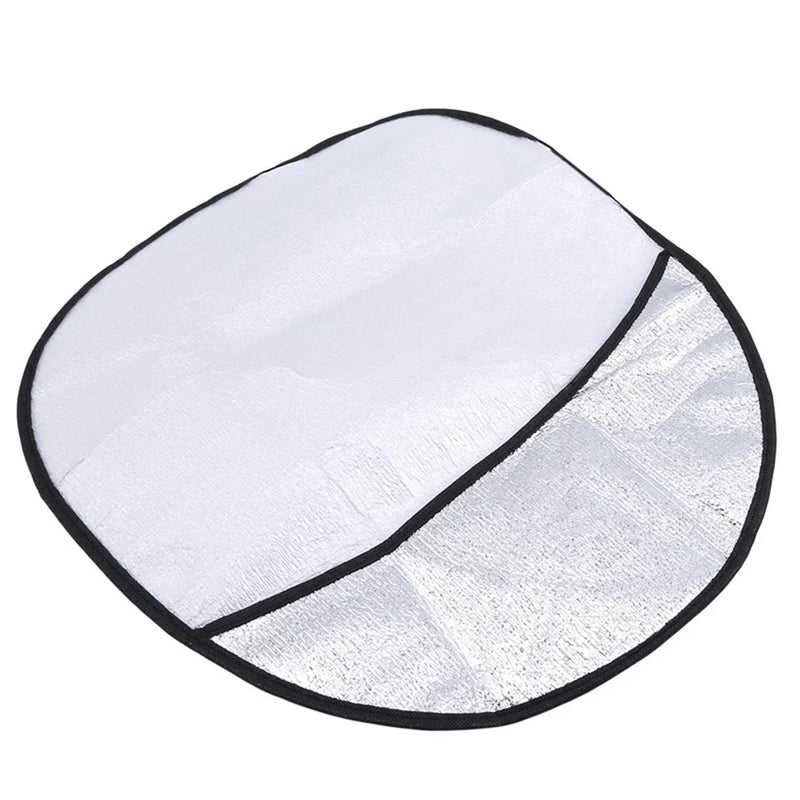 Universal Car Steering Wheel Sunshade Cover Foldable Shield Car Steering Wheel Reflective Interior Accessories Steering Covers