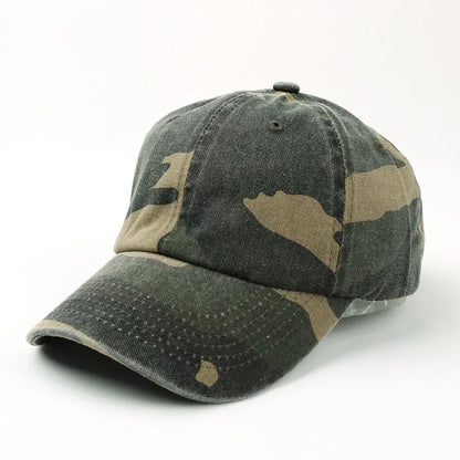 Japanese Style Street Tide Brand Soft Top Camouflage Baseball Cap Female Face Little Wild Peaked Chapéu Da Nike Cap