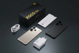 POCO F6 5G Global Version Cellphone 120Hz Flow AMOLED display 90W turbo charging 50MP camera system with OIS Snapdragon 8s Gen 3
