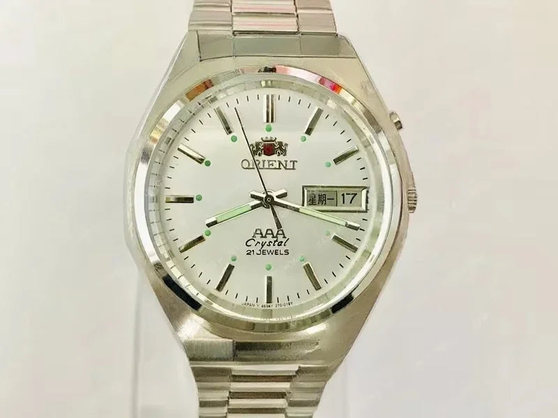 Double lion triple AAA automatic mechanical watch authentic stock double lion table double lion men's watch Oriental watch