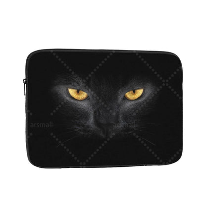 Black Cat Laptop Bag Tablet Notebook Case For Hp Dell Lenovo Computer For Macbook Air Pro Retina 10-17 Sleeve