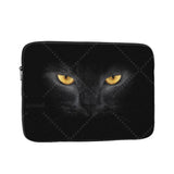 Black Cat Laptop Bag Tablet Notebook Case For Hp Dell Lenovo Computer For Macbook Air Pro Retina 10-17 Sleeve