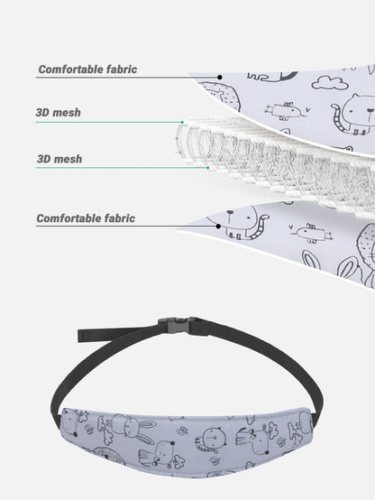 Baby Car Seat Head Support Children Stroller Fastening Belt Adjustable Boy Girl Playpens Sleep Positioner Baby Saftey Pillows