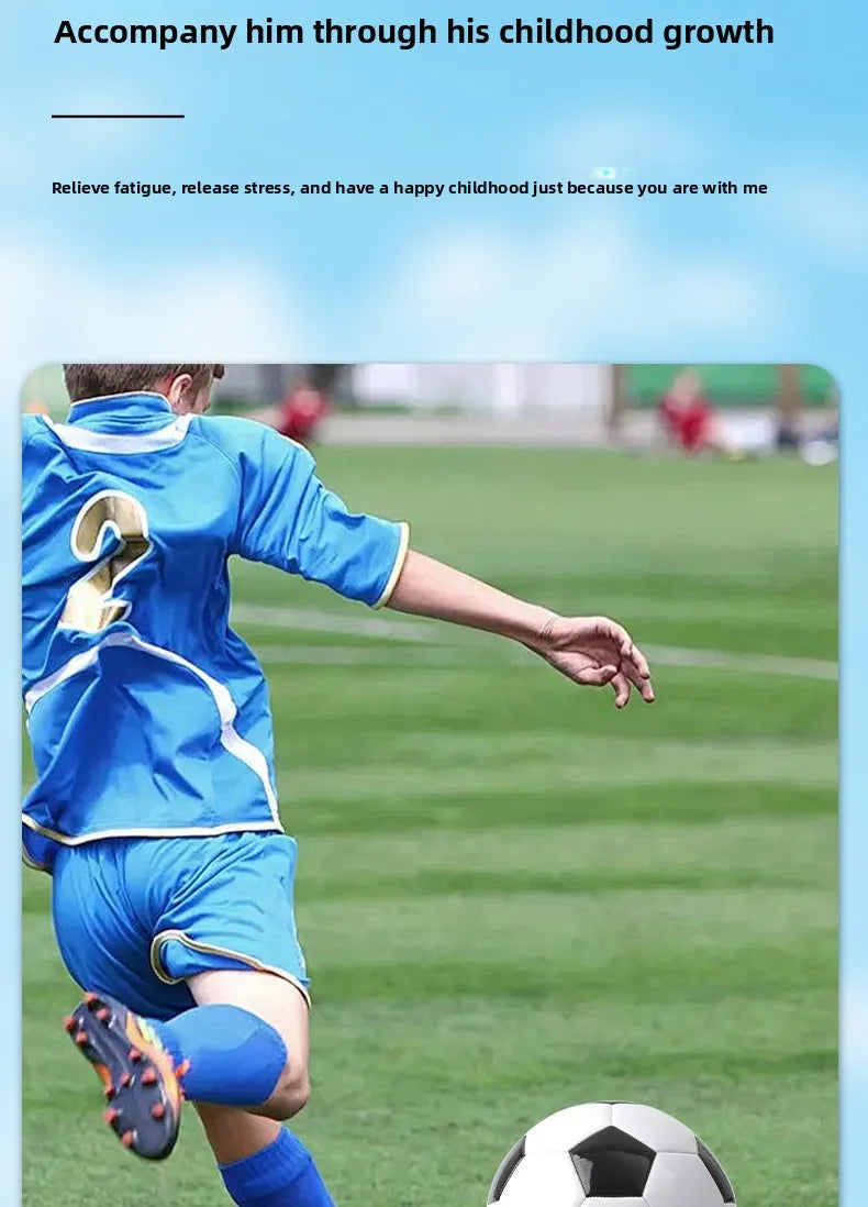 Youth No 5 Soccer Training Ball Creative Personalized Fashionable Tornado Print Game-specific Thickened Soccer Ball