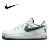 Zapatillas de skate Nike Air Force 1 Low Retro para hombre y mujer, clásicas, negras, informales, cómodas, AF1 