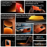 realme GT 7 Pro Smartphone 5G Global Version Snapdragon 8 Elite 6.78'' 120Hz Eco OLED Screen 120W SUPERVOOC 50MP Camera NFC GPS