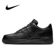 Zapatillas de skate Nike Air Force 1 Low Retro para hombre y mujer, clásicas, negras, informales, cómodas, AF1 