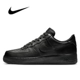 Zapatillas de skate Nike Air Force 1 Low Retro para hombre y mujer, clásicas, negras, informales, cómodas, AF1 