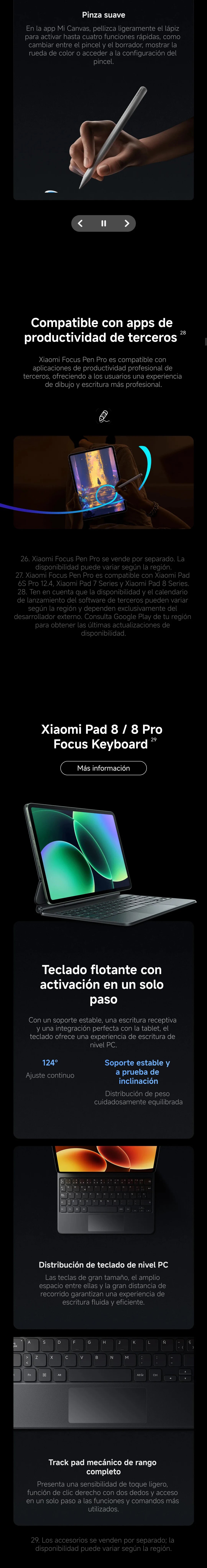 Tablet Xiaomi pad 8 11.2 polegadas 3.2K 144Hz - Snapdragon 8s Gen 4 bateria de 9200 mAh wi-fi 7