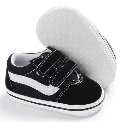 Newborn Baby Canvas Shoes Anti-slip Soft Baby Boy Girl Sneakers Casual Multi-Color Toddler First Walkers Crib Shoes