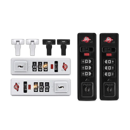 TSA customs lock luggage compartment password lock accessories PKE buckle trolley case accessories buckle luggage bag lock