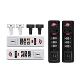 TSA Customs Lock Luggage Compartment Password Lock Accessories PKE Buckle Trolley Case Accessories Buckle Luggage Bag Lock