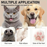 45g Dog Nose and Paw Balm Dog Paw Cream Cats Dogs Paw Protector Cream Pet Feet Moisturizer Pet Cracked Feet Repair Pet Accessories