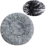 40-90cm 6 Sizes Round Pet Bed for Large Dog Bed Super Soft Cat Bed Plush Dog House for Medium Dog House Winter Warm Sleeping