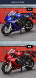 MSZ 1:18 Suzuki GSX-R1000 YAMAHA YZF-R1 1976 Rally200 Classic Motorcycle Static Model Alloy Die Casting Car Toy Gifts