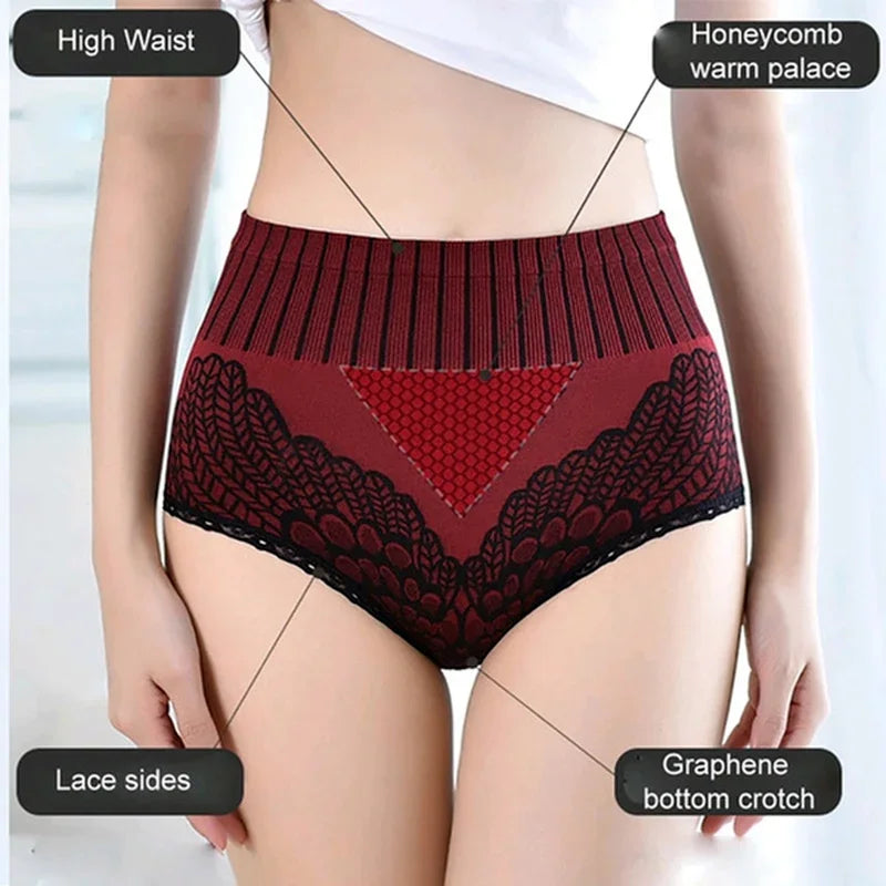 New Women's Panties Underwear Seamless Briefs High Waist Underpanties Bodyshaper Ladies Female