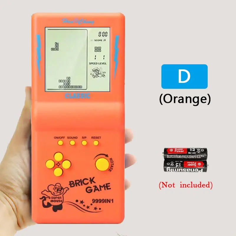 Handheld Game Players Electronic Console Built-in 23 Games for Tetris Retro Classic Brick Game Machine Children's Student Toys