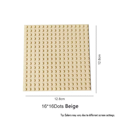 Placa base de 32 x 32, 16 x 32, 16 x 16 puntos, bloques de construcción, placa base de plástico para bricolaje, accesorios de ladrillo clásicos, juguete para niños