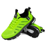 Baasploa Professional Running Shoes For Men Lightweight Men's Designer Mesh Sneakers Lace-Up Male Outdoor Sports Tennis Shoe