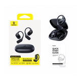 Baseus Eli 2i Fit Open-Ear Earphones True Wireless Bluetooth 6.0 Ear Hooks Headphones IPX5 Waterproof Sports Earbuds Bass Boost
