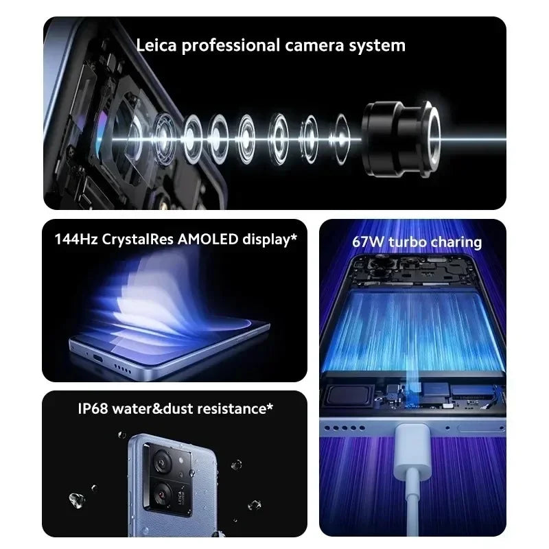 Teléfono móvil Xiaomi 13T 5G 8GB/256GB 12GB/256GB NFC versión UE con cámara Leica