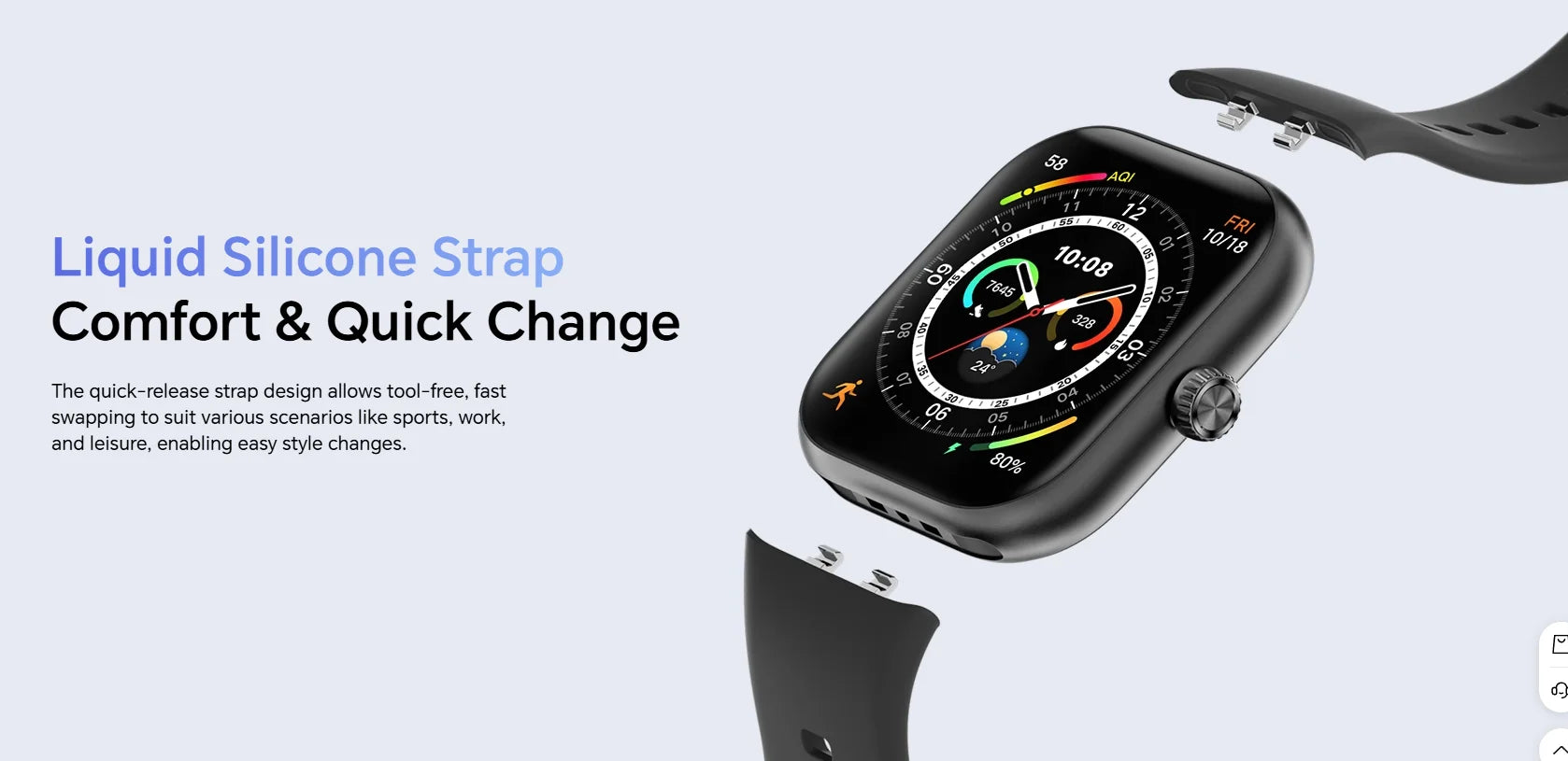 HONOR CHOICE INFOWEAR Watch 2 Pro – Tela AMOLED de 1,97" com bordas finas, suporte a barômetro e bússola, e posicionamento GNSS autônomo.