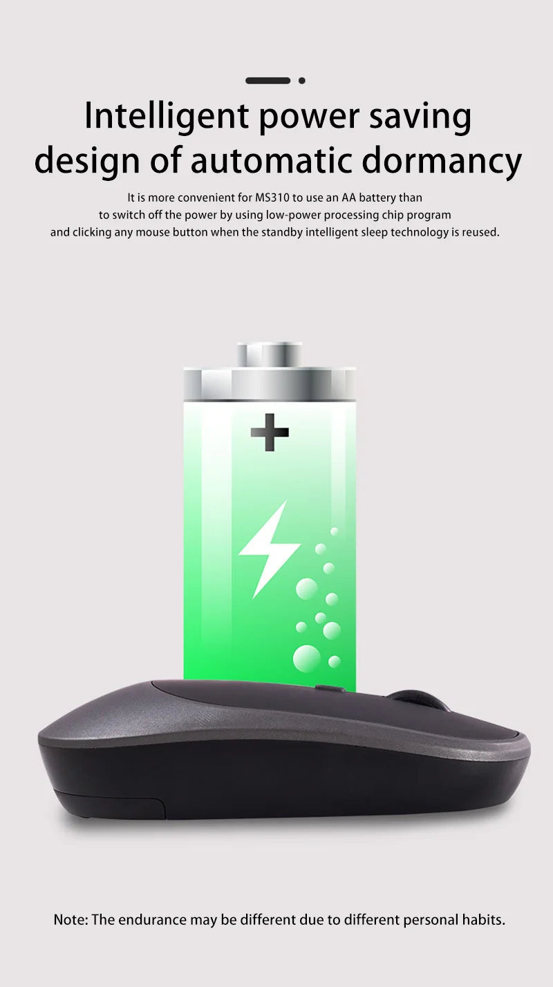 Xiaomi Wireless Mouse Bluetooth-compatible 2.4G Silent Mice Adjustable DPI Ergonomic Design USB Rechargeable Gaming Office Mouse