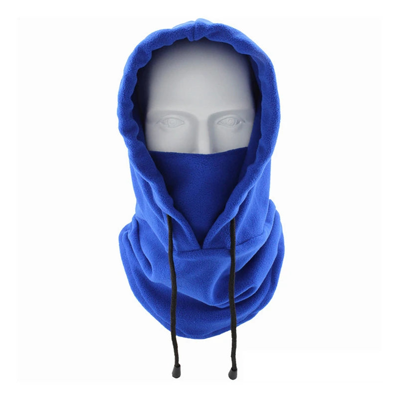 Winter Windproof Hiking Caps Men Warm Thermal Fleece Balaclava Face Beanies Ski Bike Motorcycle Neck Warmer Helmet Hat