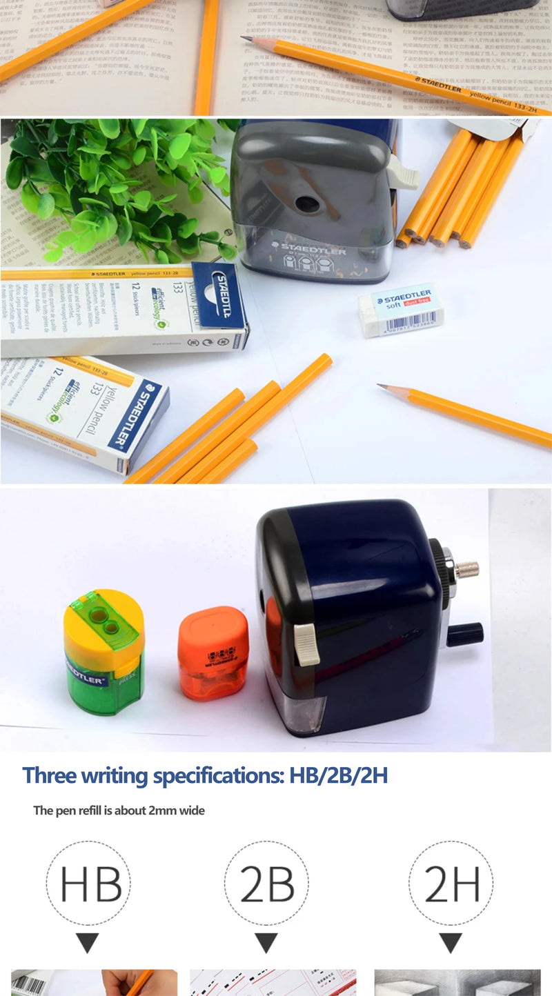 12pcs STAEDTLER Pencil HB/2B School Stationery Office Supplies Drawing Sketch Pencil Student Art Supply