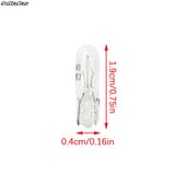 20Pcs Halogen T5 W2W Bulb 12V Car Instrument Lights Dashboard Bulb Auto Interior Warnning Light