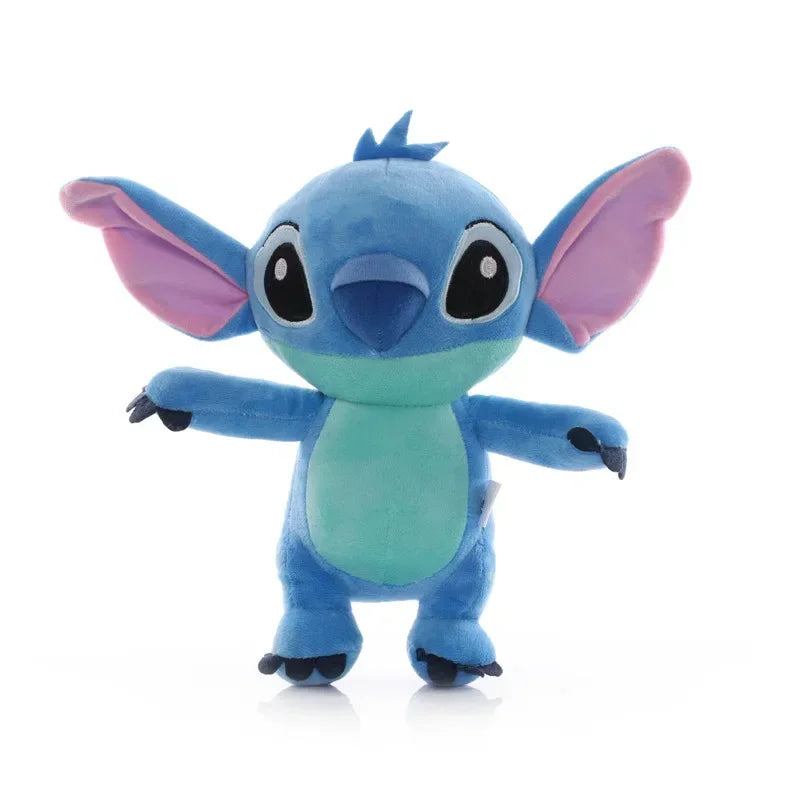 Peluche de Stitch de 20 cm, juguete kawaii de TV, colgante con el mismo párrafo, regalo de cumpleaños para niños, modelos de pareja