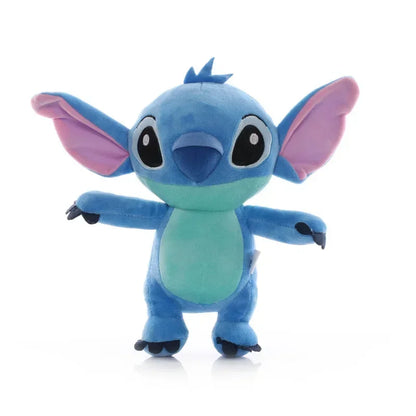 Peluche de Stitch de 20 cm, juguete kawaii de TV, colgante con el mismo párrafo, regalo de cumpleaños para niños, modelos de pareja