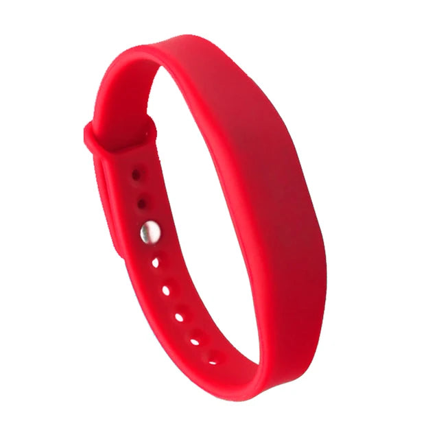 Pulsera NFC de silicona ajustable, pulsera NFC, NTAG215, RFID 