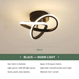 Lámparas de techo LED para pasillo, modernas y minimalistas, para sala de estar, balcón, entrada, escalera, decoración del hogar, accesorios LED brillantes.