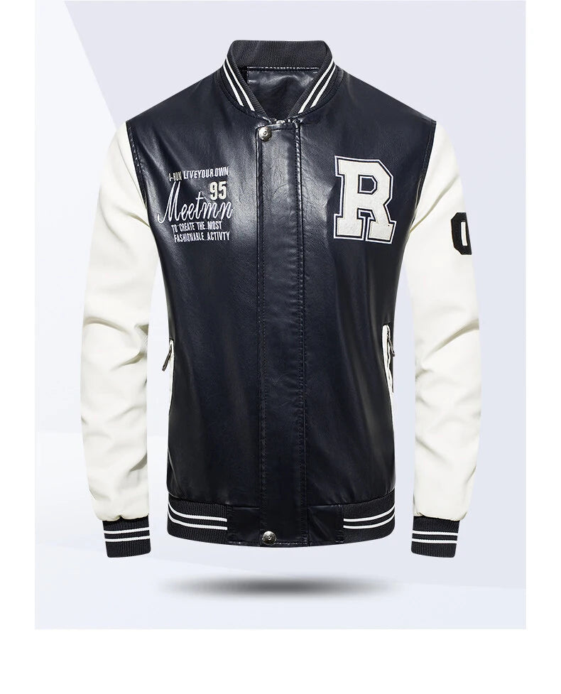 Motorcycle Wear Men Racing Motorcoss Jacket Winter Motorbike Clothing Protector Waterproof Moto PU Leather Jacket