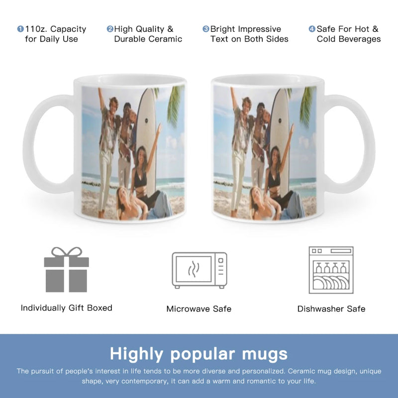 O-Outer Banks Anime Free shipping 11OZ Coffee Mug Beer Mugs Tea Milk Cup For coffee  Surprised Gift