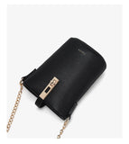 FOXER Brand Chic Mini Cellphone Bag Women's Shoulder Bag PU Leather Fashion Girl's Travel Small Crossbody Bag Purse