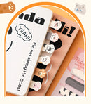 1 Set Stationery DIY Leisure Cat Series Cute Paper Memo Pad Sticker Post Sticky Notes Notepad School Office Supplies