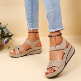 Summer Women Sandals Vintage Roman Sandals Female Fashion Non-Slip Beach Shoes Open Toe Walking Women Shoes