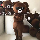 Brown Bear Mascot Costume Cartoon Characters Animal Carnival Activities Cosplay Identity V Cosplay