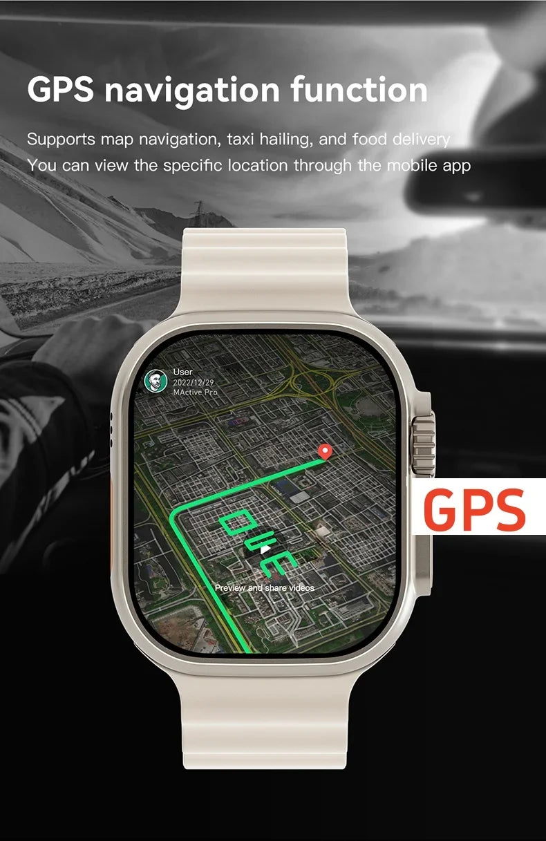 Microwear S10 Ultra Ai3 Smartwatch Android 4G 5G LTE Smart Watch With Rotating Camera NFC Compass Face recognition Global Call