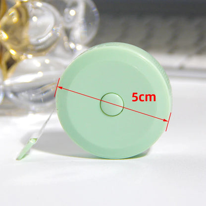 Cinta métrica suave de 1,5/2 m, escala doble, regla flexible para costura corporal, herramientas de medición corporal, sastrería, 60/79 pulgadas