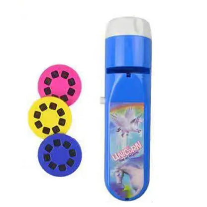 Child Early Education Projector Slide Story Machine Bedtime Toy Girl Boy Lamp Glowing Kids Lightstick Flashlight Toy Education