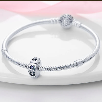 Ocean Series - Original Genuine 925 Sterling Silver Turtle Crab Mermaid Charm Beads Suitable for 3mm Bracelet DIY Making Pendant